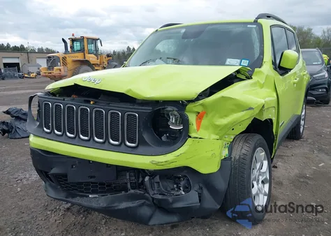 2017 Jeep Renegade Latitude 4X4 из США, поврежденный, VIN ZACCJBBB3HPF83786